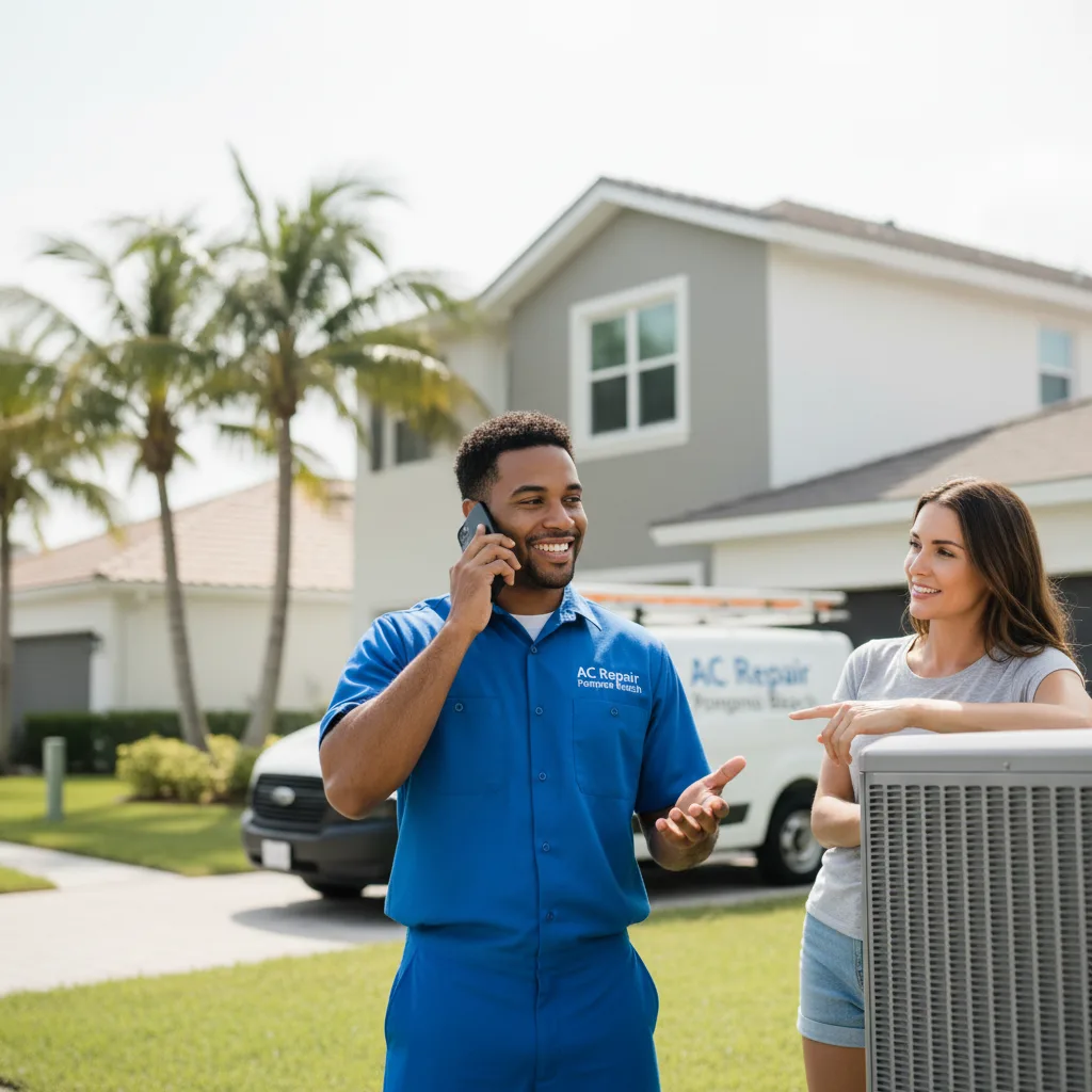 AC Repair Pompano Beach customer support in Bivins